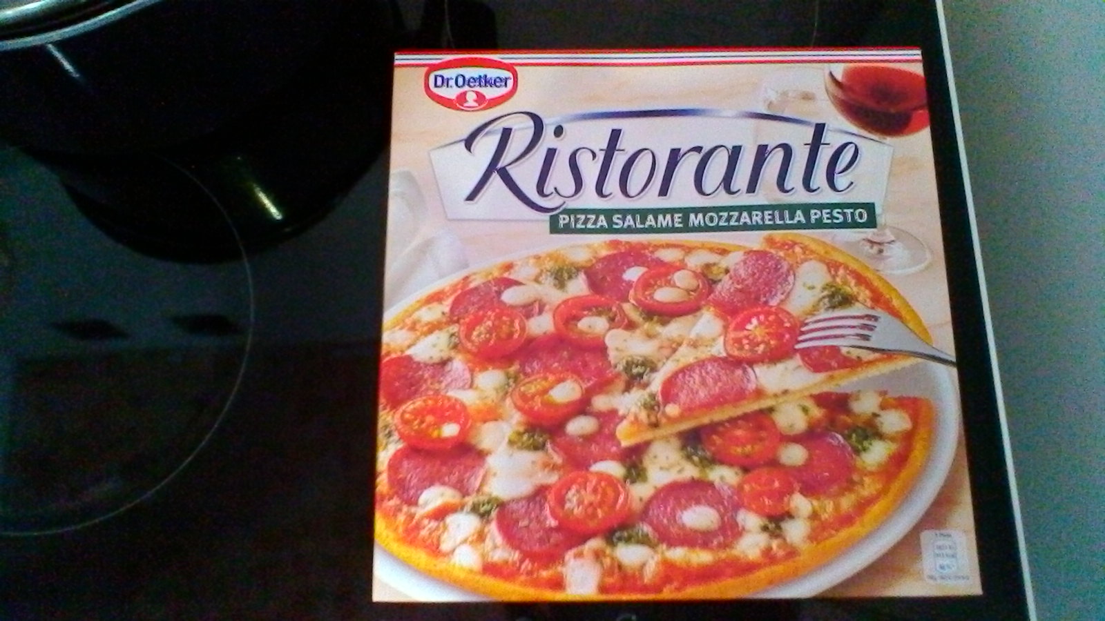 Пицца dr oetker ristorante салями