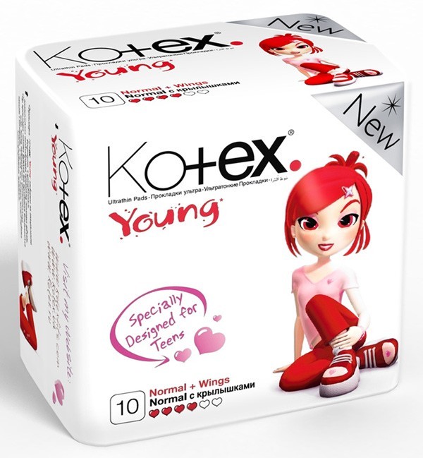 Какие прокладки самые. Прокладки Kotex young. Прокладки Yung Kotex young. Прокладки для девочек подростков от Котекс.